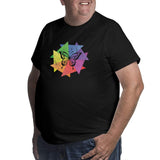 Vintage Retro Butterfly Lover Insect Design Big Size Men's T-shirt
