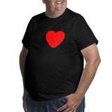 I Love African Grey Parrots Big Size Men's T-shirt