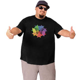 Vintage Retro Butterfly Lover Insect Design Big Size Men's T-shirt