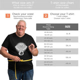 Elephant Head Mandala Big Size Men's T-shirt