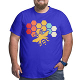 Bee Retro Vintage Beekeeper Birthday Gift Big Size Men's T-shirt