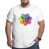Vintage Retro Butterfly Lover Insect Design Big Size Men's T-shirt