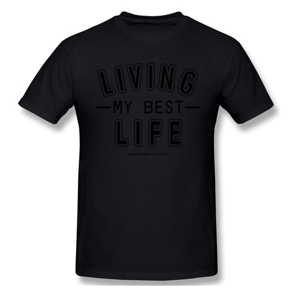 Air Jordan 1 Court Purple 1s Sneaker Tee Living My Best Life t Shirt For Man