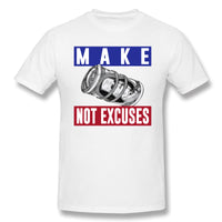 Air Jordan 1 Court Purple 1s Sneaker Tee Make Not Excuses Shirt For Man